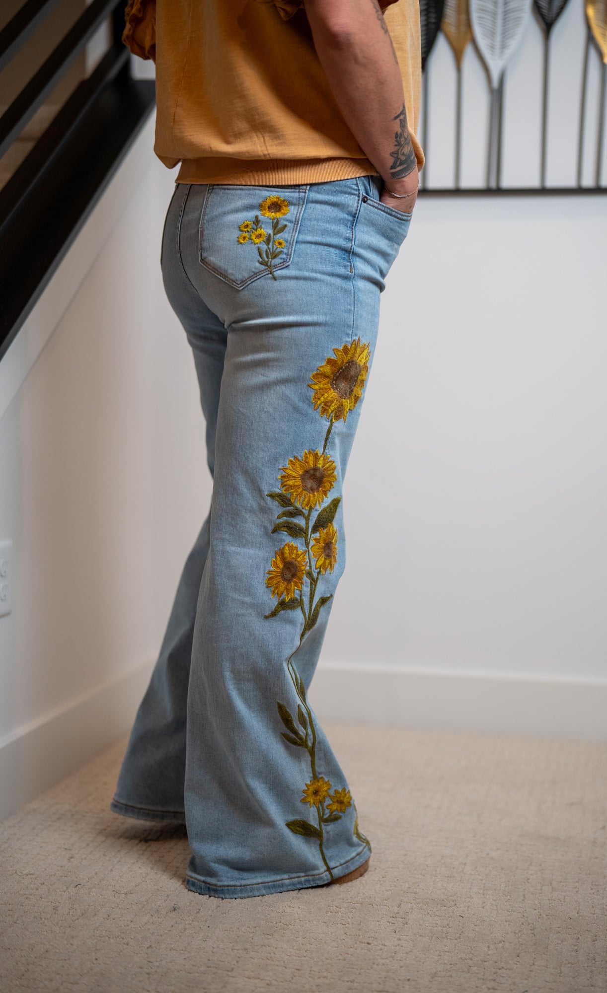 Oli & Hali Sunflower Jeans