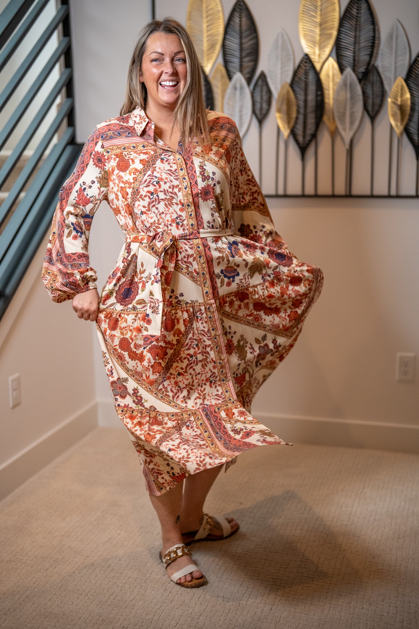 Easel Golden Hour Dress