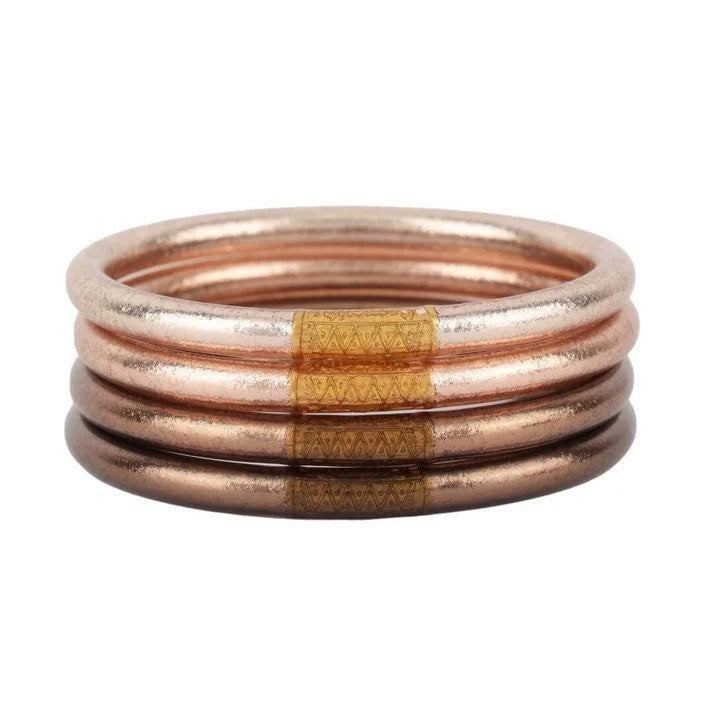 BuDhaGirl Serenity Prayer - All Weather Bangles - Fawn - Buttercup Lynne Boutique