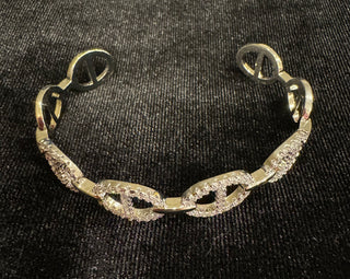 One Fine Day Cuff - Gold or Silver - Buttercup Lynne Boutique