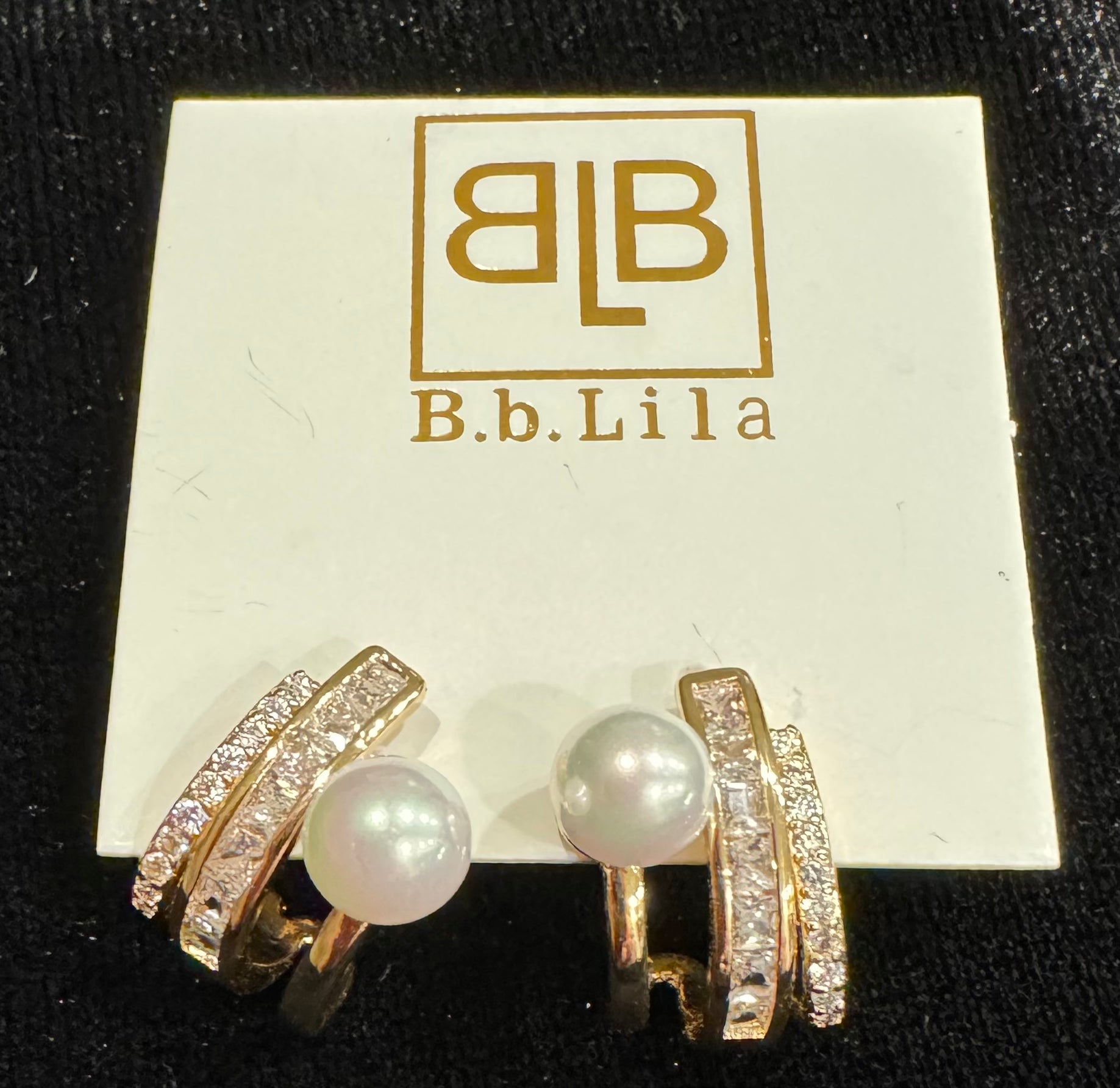 Pearls Please - Triple Hoops With Pearls - Buttercup Lynne Boutique