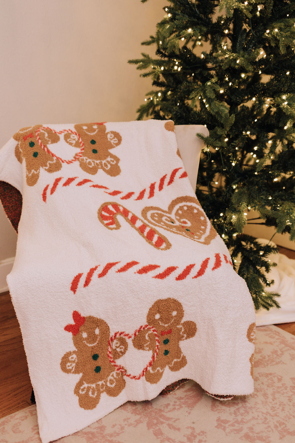 Gingerbread Love Blanket - Buttercup Lynne Boutique