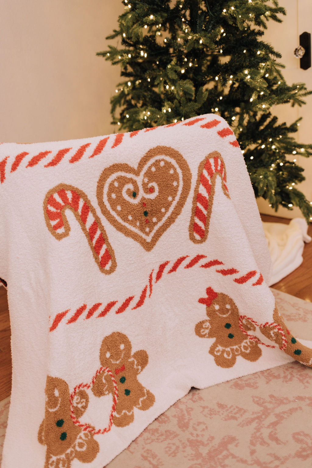 Gingerbread Love Blanket - Buttercup Lynne Boutique