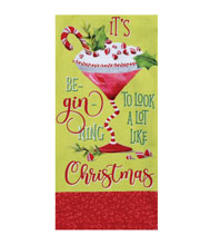 Holiday Cheers Dual Purpose Terry Towel