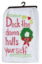 Deck the Halls Flour Sack Towel