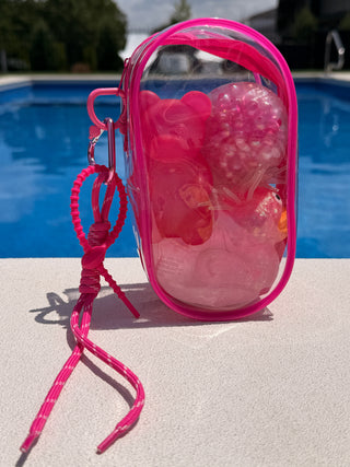 Squishy On-the-Go Clear Carry Pouch