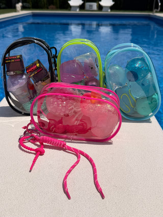 Squishy On-the-Go Clear Carry Pouch