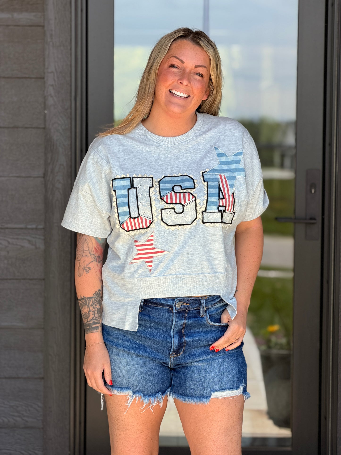 Simply Southern USA Patch Tee
