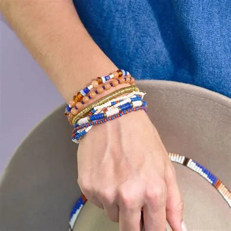 Amalfi Mixed Bracelet Stack of 8