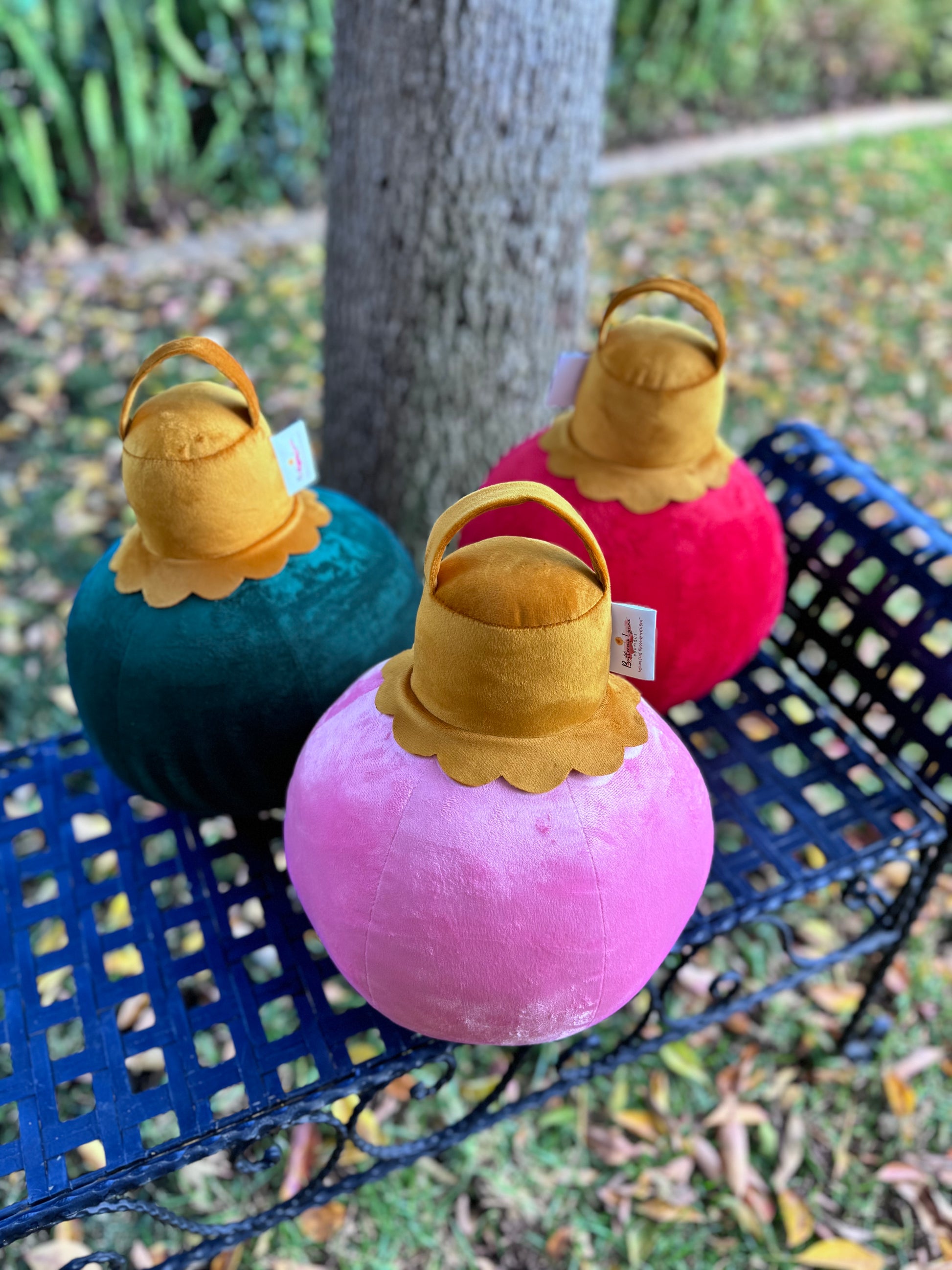 Holiday Ornament Pillows - Buttercup Lynne Boutique