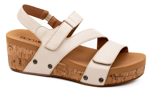 Size 7 Corkys I'll Take A Rain Check Sandals - Buttercup Lynne Boutique