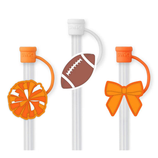 We've Got Spirit Gameday Straw Topper Set Swig