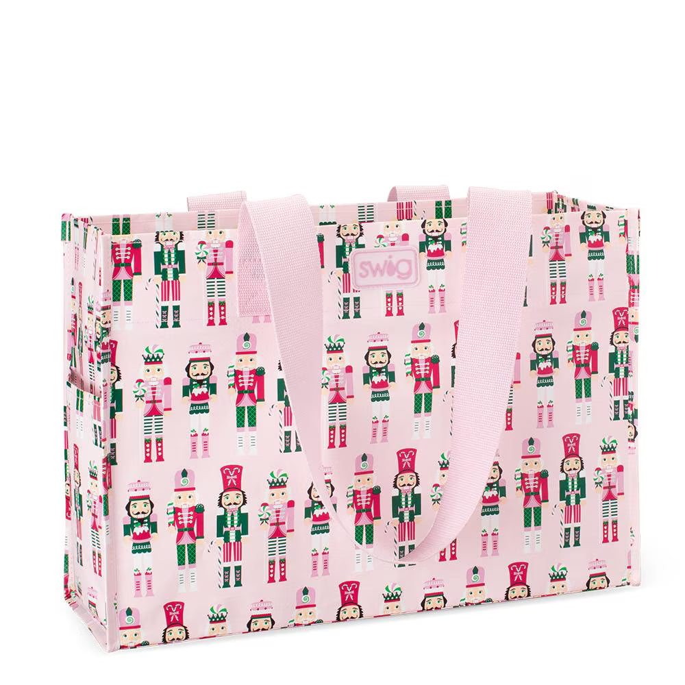 Sugar Plum Soldiers Reusable Gift Bag by Swig