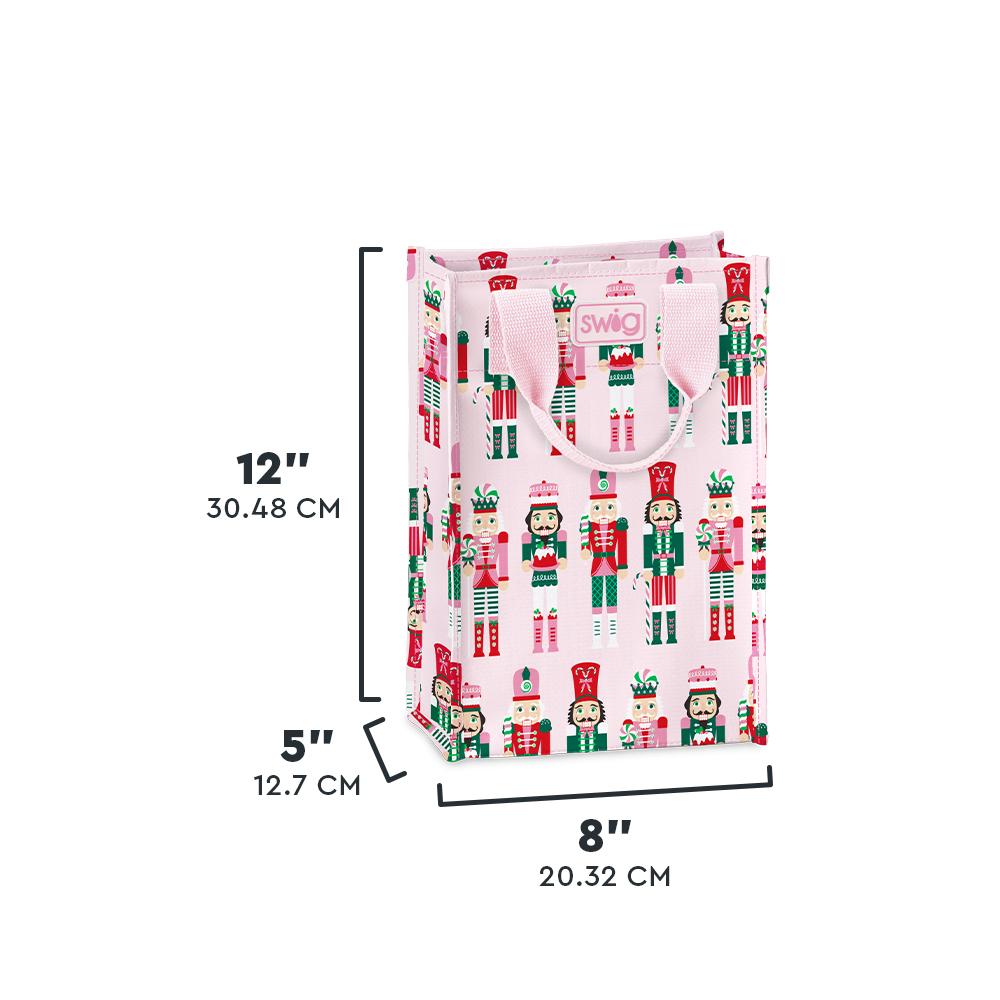 Sugar Plum Soldiers Reusable Gift Bag by Swig