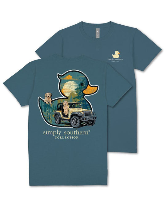 Simply Southern Tee - Rubber Duck Jeep