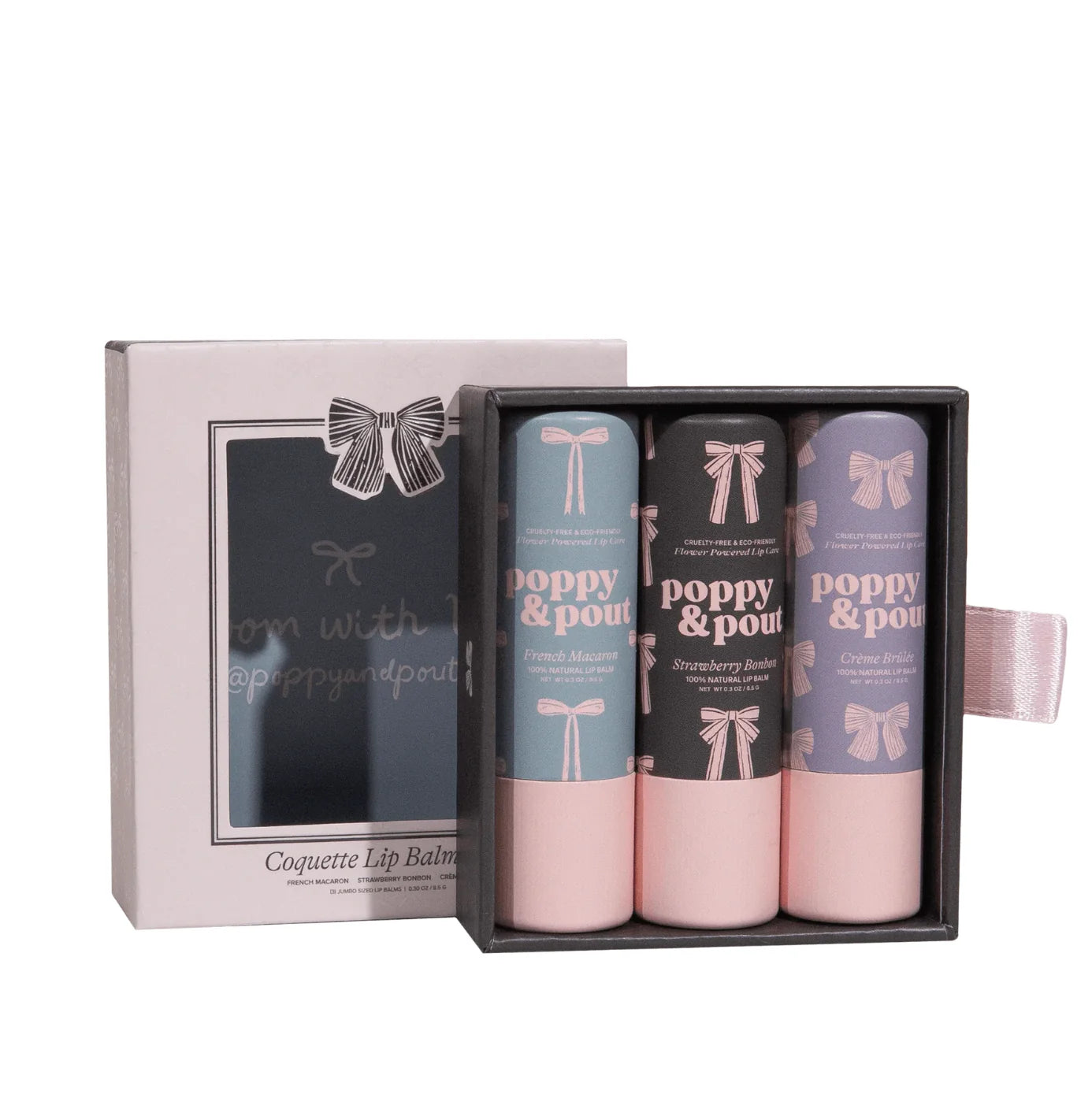 Coquette Lip Balm Trio - Buttercup Lynne Boutique