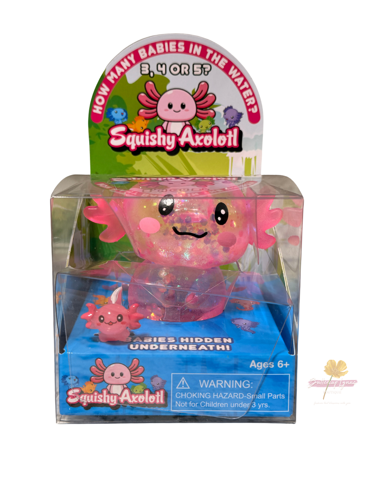 Zorbitz Squishy Axolotl with Babies Inside