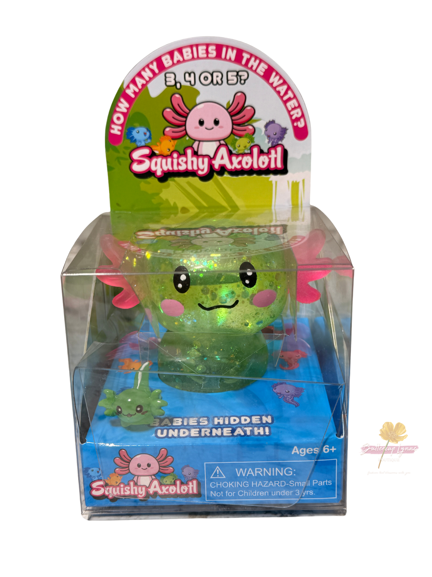 Zorbitz Squishy Axolotl with Babies Inside