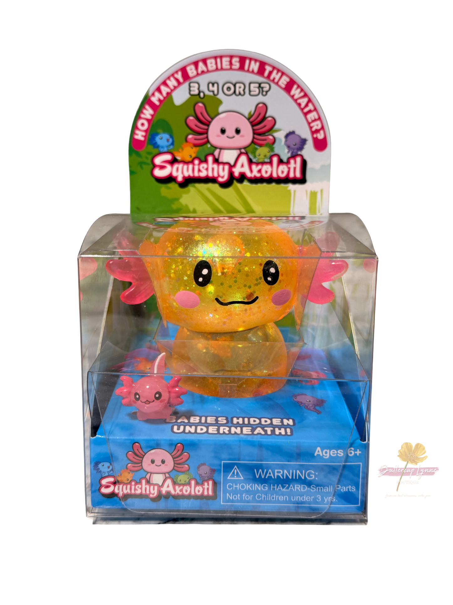 Zorbitz Squishy Axolotl with Babies Inside