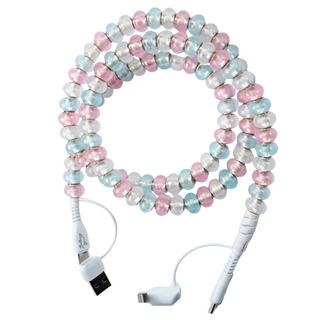 Buttercup 4-in-1 Beaded Charging Cord - Buttercup Lynne Boutique