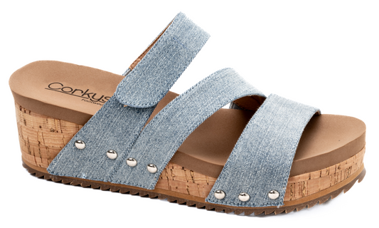 Corkys On A Voyage Slip-On Platform Sandals - Buttercup Lynne Boutique