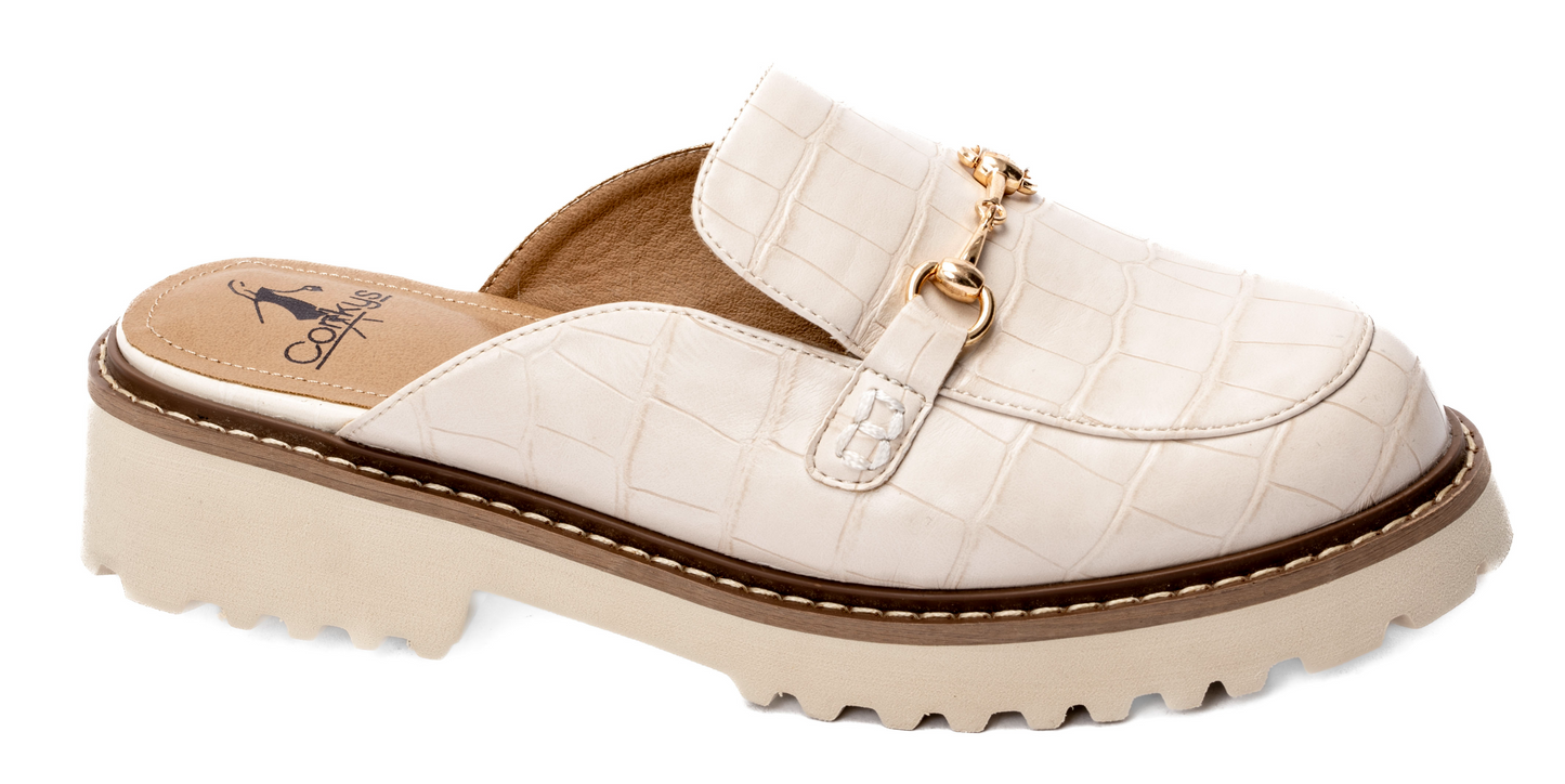 Corkys Wingin' It Loafer Slides - Buttercup Lynne Boutique