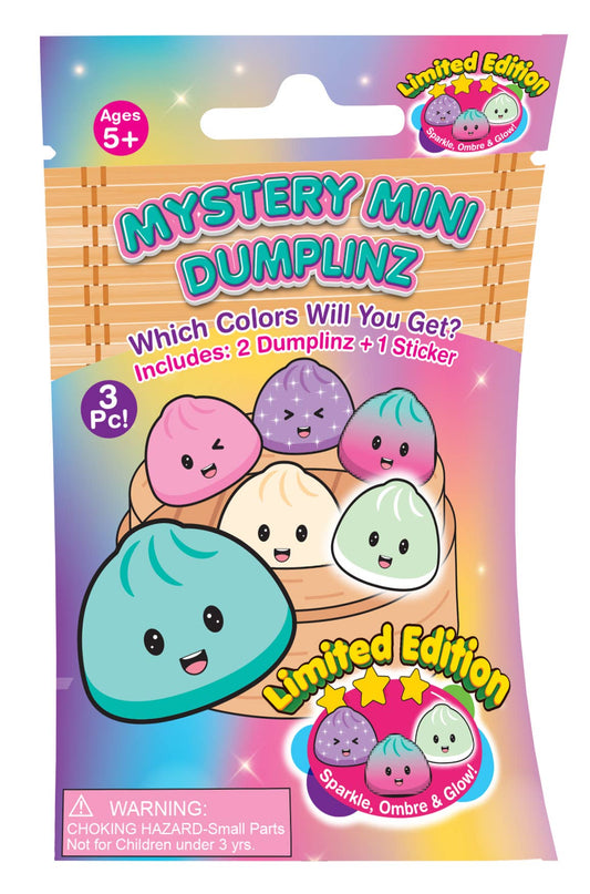 Mystery Mini Dumplinz 3-Pack Squishy Set Zorbitz