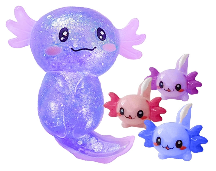 Zorbitz Squishy Axolotl with Babies Inside