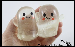 Curious Minds Toys -  Ghost Glow in the Dark Sugar Ball - Thick Glue/Gel Stretch