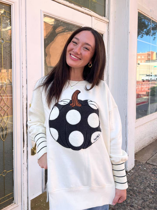 Dottie The Pumpkin Long Sleeve Top - Buttercup Lynne Boutique