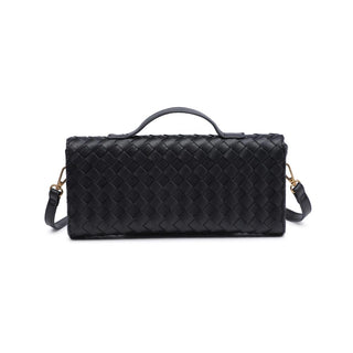 Ada Top Handle Woven East West Clutch Crossbody - Buttercup Lynne Boutique