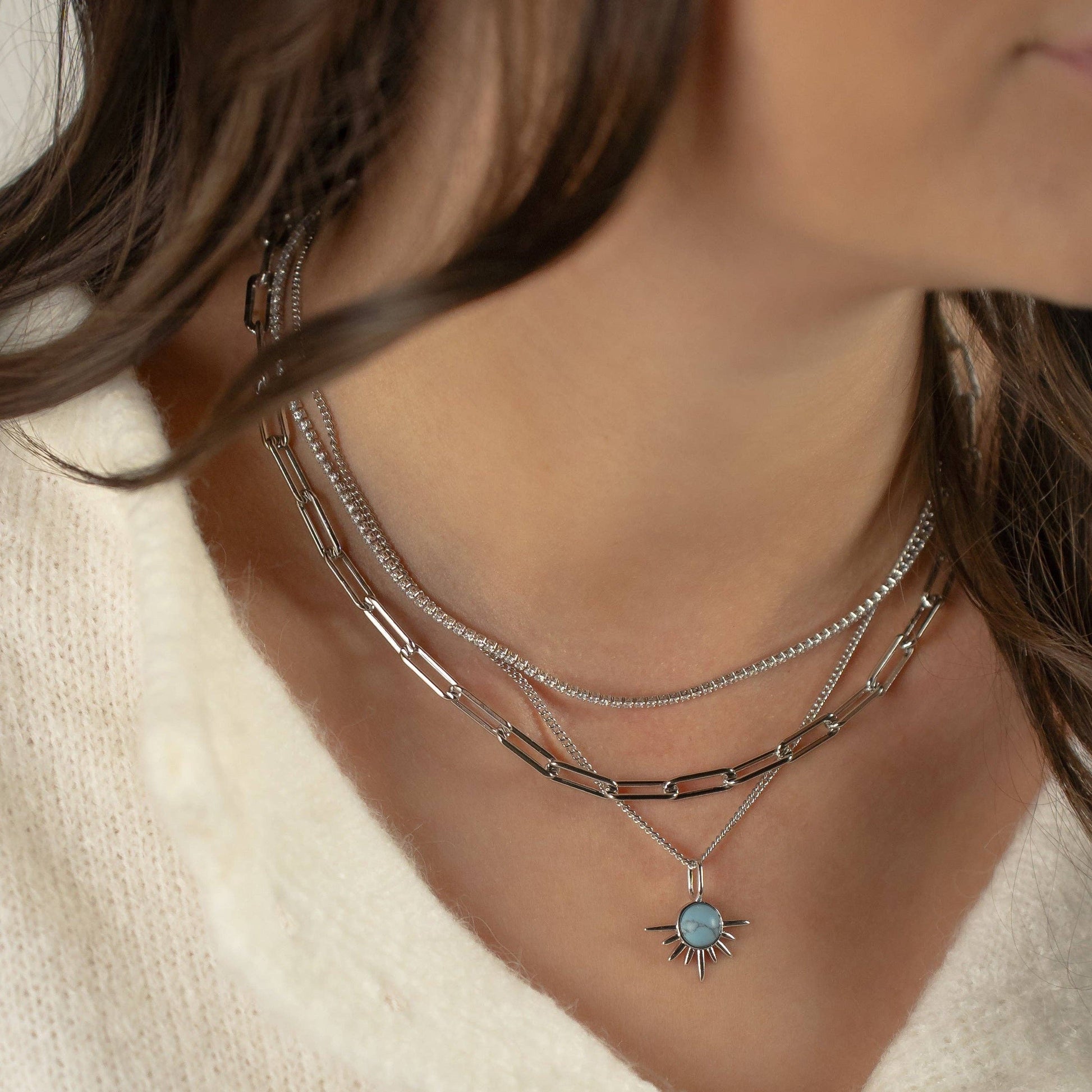 Twilight Whisper Turquoise Solstice Charm - Buttercup Lynne Boutique