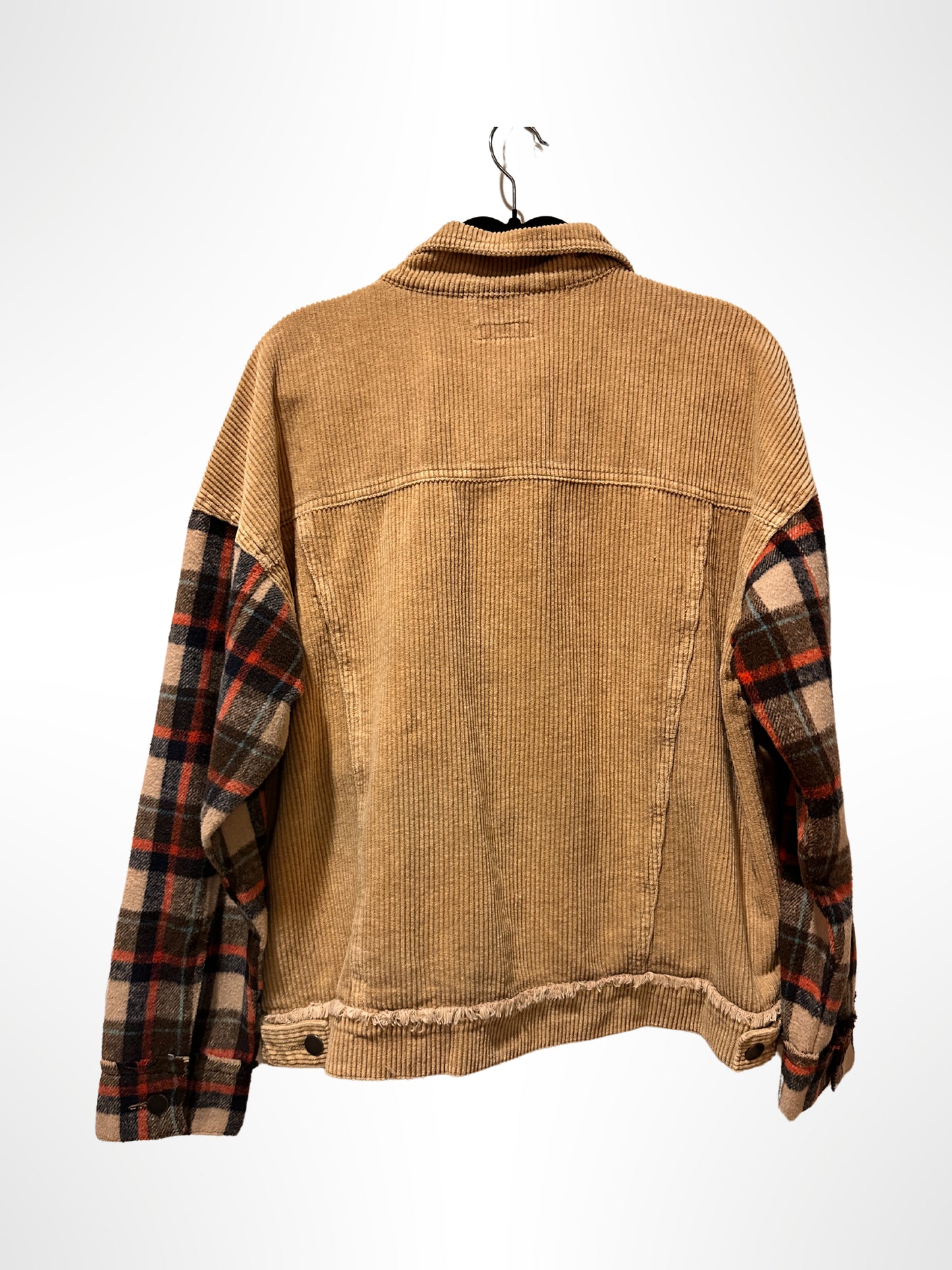 Loose Fit Corduroy Jacket - Regular Size - Buttercup Lynne Boutique
