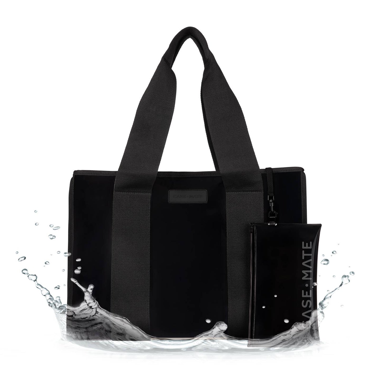 Case-Mate Midnight Black Jelly Tote – Waterproof Beach & Travel Bag