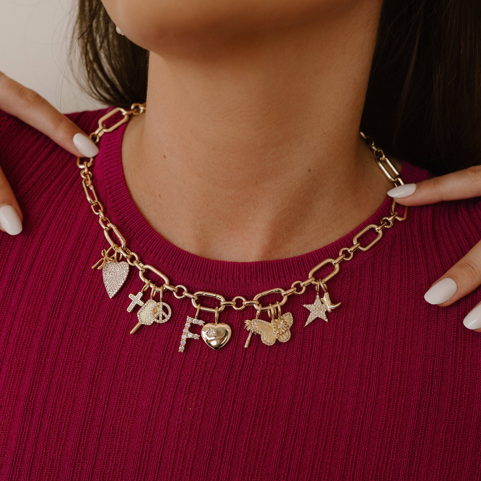 Dream Away Collectors Charm Necklace - Buttercup Lynne Boutique