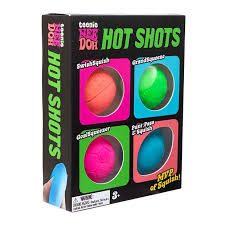 NeeDoh Teenie Hot Shots 4 Pack