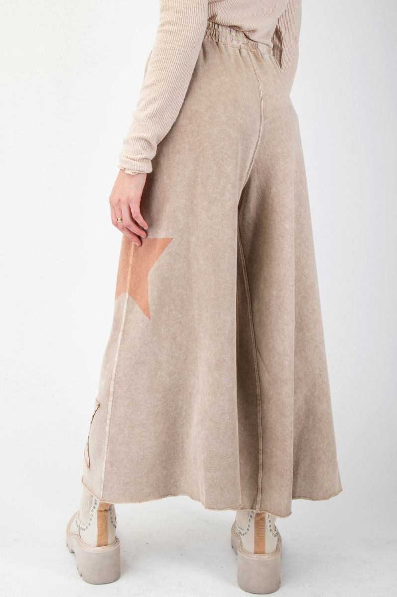 You're A Star Wide Leg Pants - Buttercup Lynne Boutique