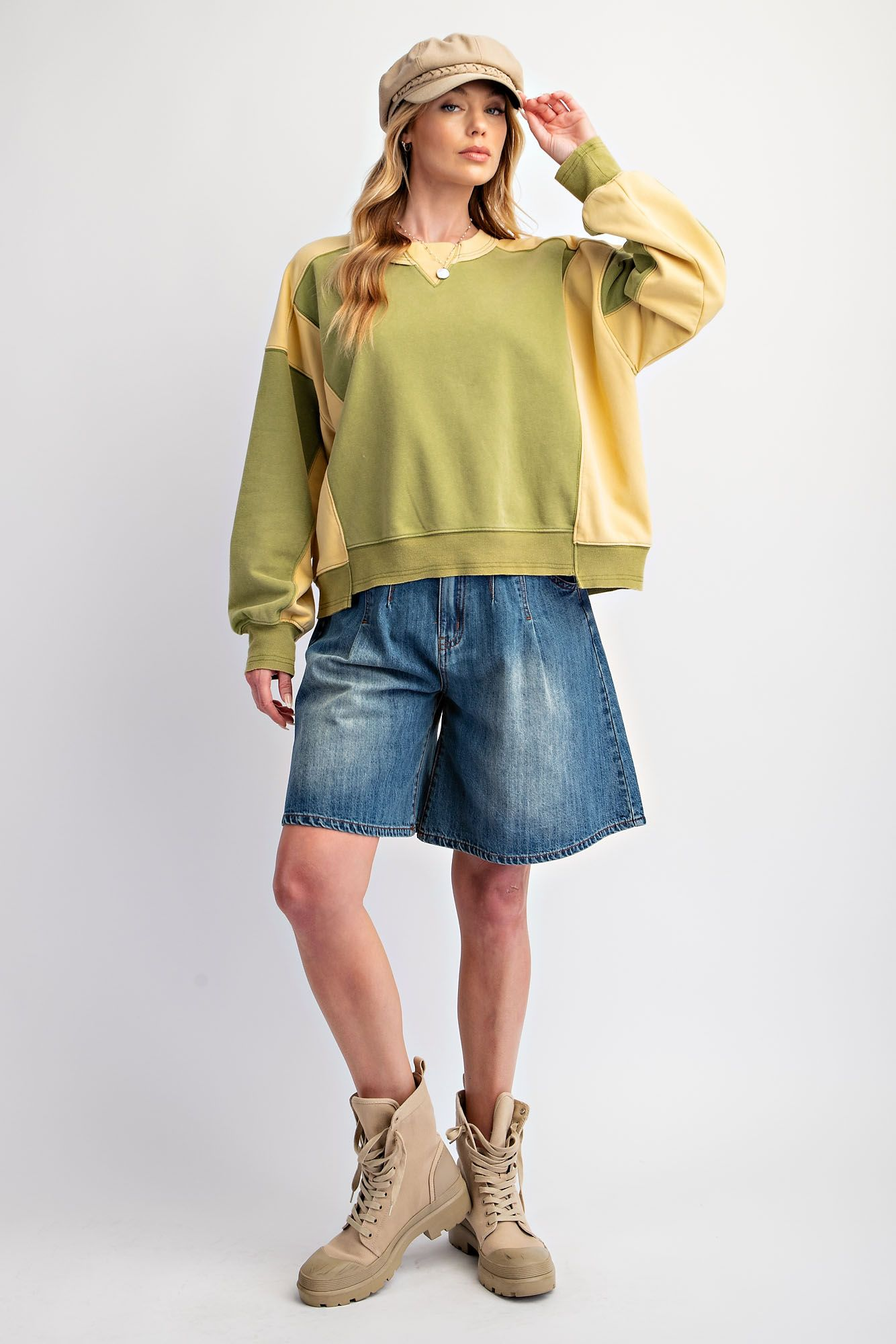 Singled Out Color Block Top - Buttercup Lynne Boutique