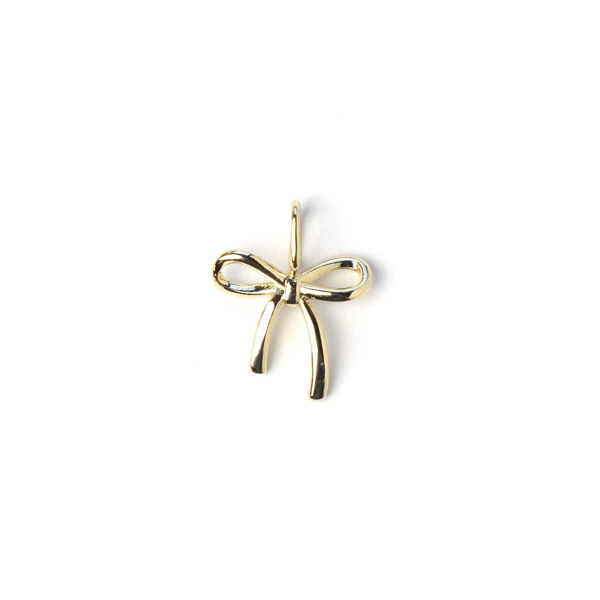 Twist Of Love Baby Bow Charm - Buttercup Lynne Boutique