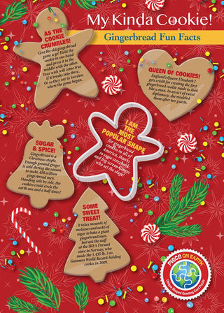 Gingerbread Man Greeting Card Puzzle