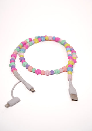 Beaded Charging Cord – Viral TikTok USB-C & Lightning Cable | Buttercup Lynne - Buttercup Lynne Boutique