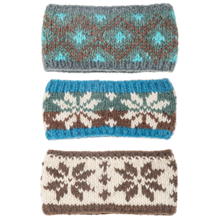 Knit Nordic Wool Headband