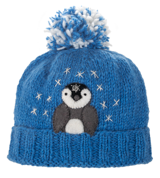 Baby Animal Youth Winter Pom Pom Beanie