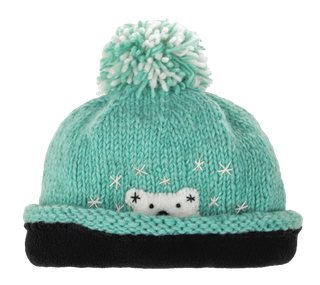 Baby Animal Youth Winter Pom Pom Beanie