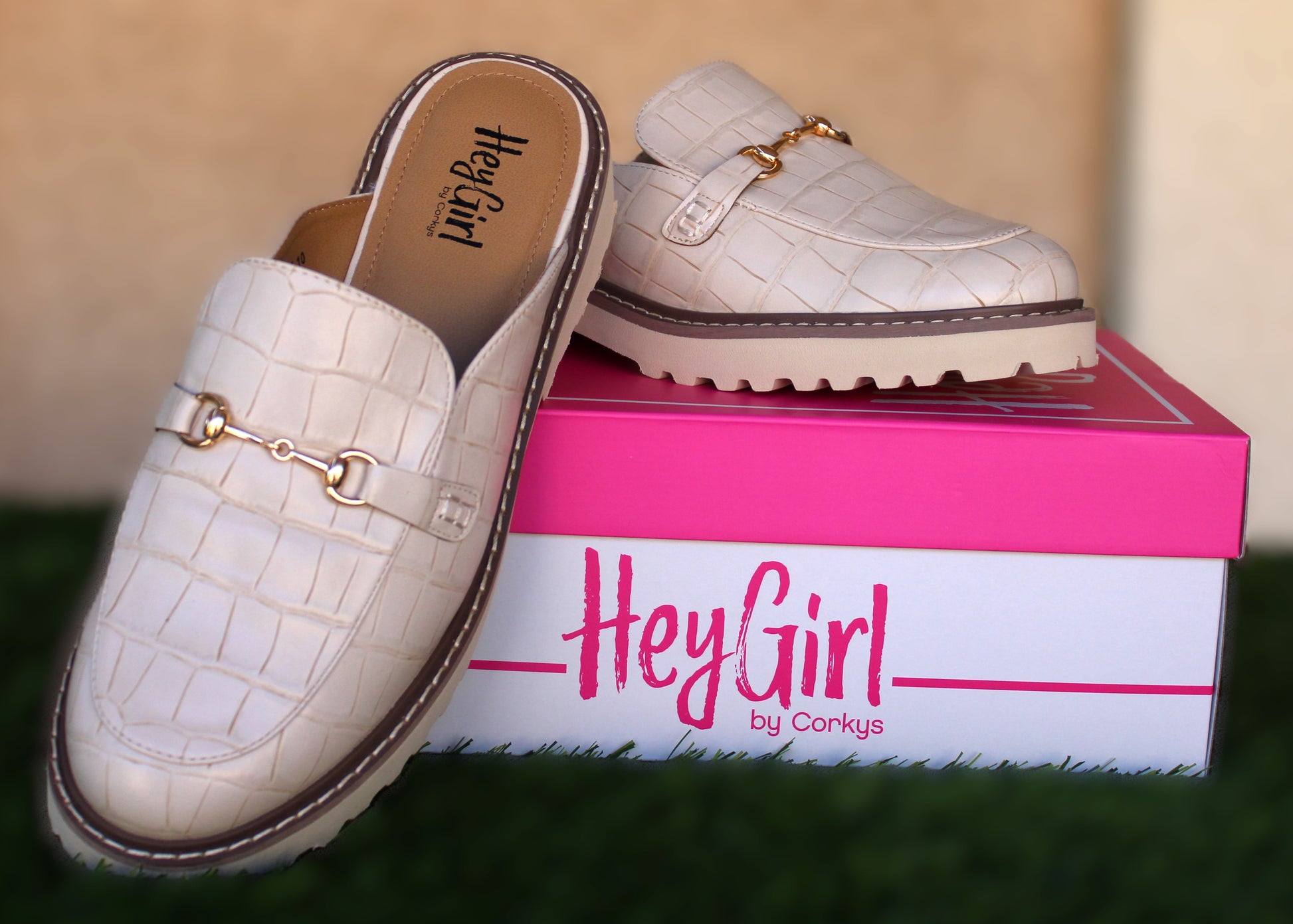 Corkys Wingin' It Loafer Slides - Buttercup Lynne Boutique