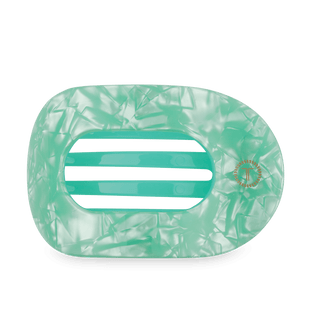 Teleties Spring Splash Large Flat Round Hair Clip
