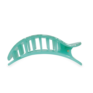 Spring Splash Large Flat Round Hair Clip