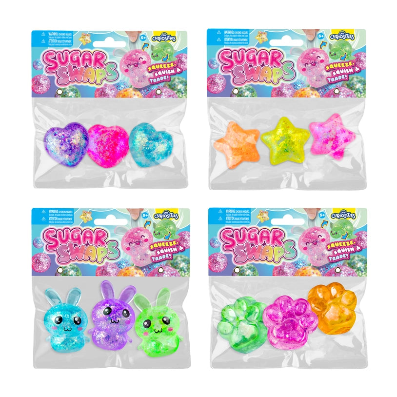 Sugar Swaps™ Squishy Triplets  Slow-Rise Sensory Fun